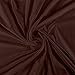 Utopia Bedding Blackout Curtains for Bedroom, Grommet Window Curtains 63 Inch Length 2 Panels Thermal Insulated Drapes for Living Room (Chocolate, 52W x 63L Inches)