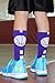 MadSportsStuff Basketball Socks with Basketball Logo Crew Socks (Black/White, Large)