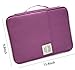 iSuperb A4 Documents Bag Travel Portfolio Organizer Waterproof Files Pouch