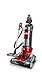 Dirt Devil Dash Dual Cyclonic Bagless Upright Vacuum with Bonus Vac+Dust Floor Tool, UD70250B - Corded,Red