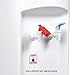 White BottleLess Water Purification Cooler with 1,500-Gallon capacity water filtration and installation kit. From BottleLess Direct (Model: BDX1-WK). Dispenses Hot & Cold water. (Also available in black)