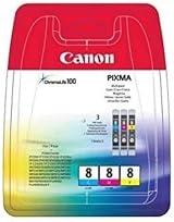 Canon CLI-8 Ink Tank Multipack Yellow Cyan Magenta for PIXMA Pro9000 iP6600D view 4