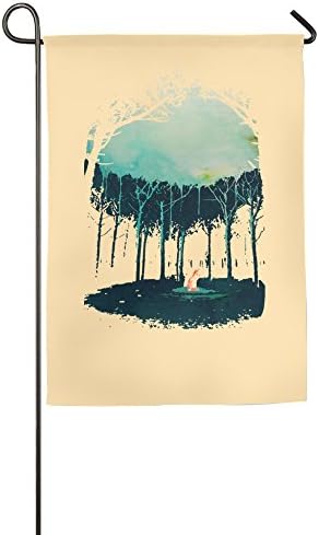 Monogram Flags Deep In The Forest Fox 3x5 Flag