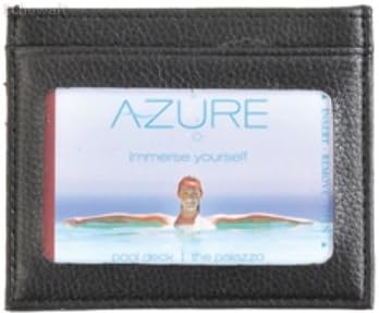 Leatherrette Id Holder-Black Case Pack 360 - Echowalt update