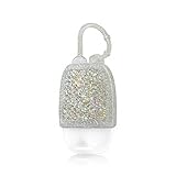 Bath & Body Works PocketBac Hand Gel Holder Silver Sparkle