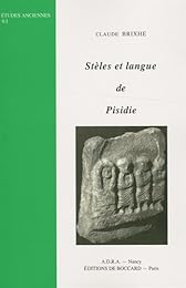 Stèles et langue de Pisidie