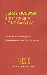 Tout ce que je ne sais pas