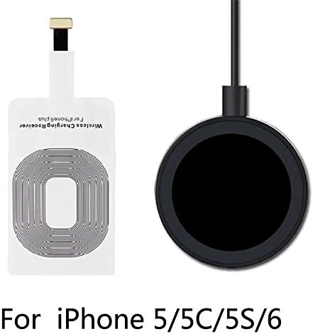 Qi Wireless Charging Kit Transmitter Charger Adapter Receptor Receiver Pad Coil for IPhone 5 5C SE 5S 6 6S 7 Plus for Iphon Ipad