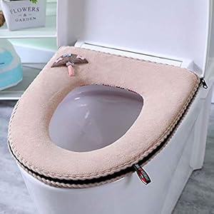 Yuzhijie GM toiletbril home card Tong plus dikke toiletbril waterdichte toiletbril ring rits, 4