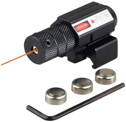 Mirino Laser Mini Pro Per Pistole Softair - In Metallo, Design Compatto