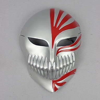 QINF Bleach Hollow Ichigo Silver Cosplay Mask