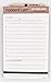 Action Day - Todays List Pad - Size 5x8 - Layout Designed to Plan & Execute Tasks - Planning Pad - to Do List