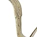 Set of 12 Solid Brass Moulding Picture Hooks Hangers Heavy Duty Rail Hanging Hook Polished Lacquered Finish