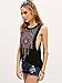 Milumia Women's Sleeveless Vintage Print Tank Top Vest