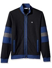 Suéter de capa ligera de fin de semana con cremallera ligera para hombre Calvin Klein