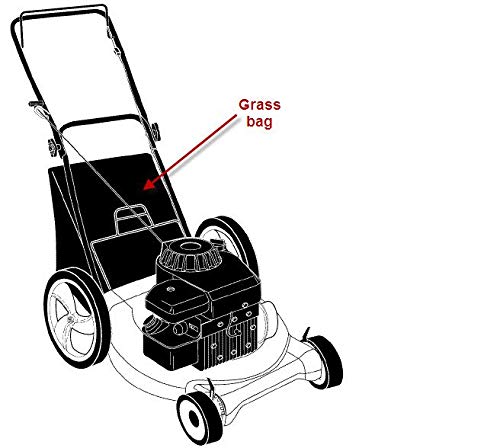 Husqvarna 410666 Lawn Mower Grass Bag Genuine Original Equipment Manufacturer (OEM) Part - Thumbnail 2
