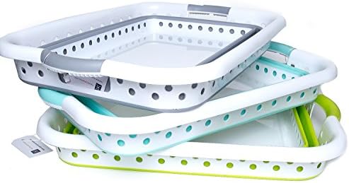 Smart POP UP Collapsible Laundry Basket – Space Saving Foldable Storage Container – EASY to use and carry – Versatile Portable Organize