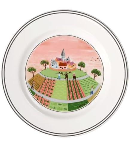 Amazon.com | Villeroy & Boch Design Naif Collection Bread & Butter