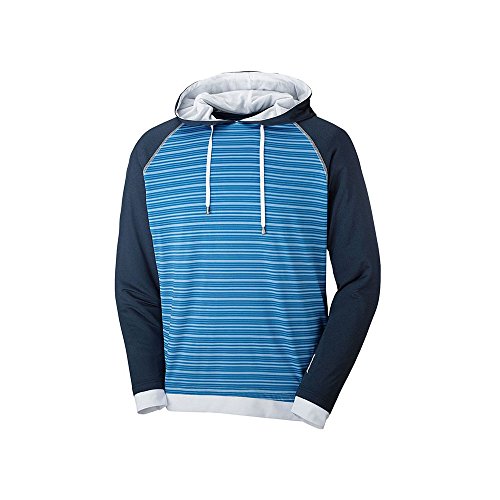 Polaris Dark Blue & Blue RZR Pull-Over Jersey Hoodie Hoody