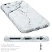 iPhone 6 Plus Case,iPhone 6s Plus Case,VIVIBIN White Marble for Men Women Girls Kids Clear Bumper Best Protective Soft Silicone Rubber Matte TPU Cover Slim Fit Phone Case for iPhone 6 6s Plus
