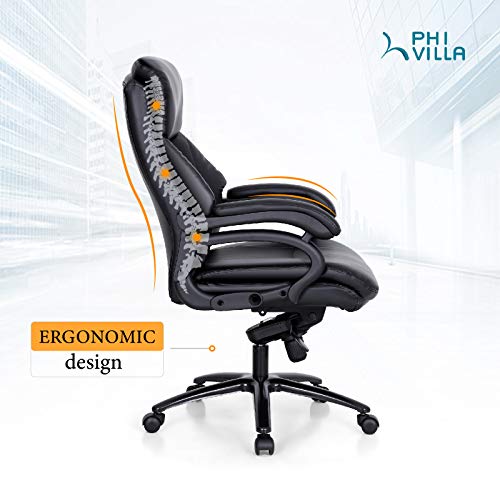 PHI VILLA Office Chair with High Back,Ergonomic Desk Chair with Massage Lumbar Support,Executive Office Chair with… - Image 3