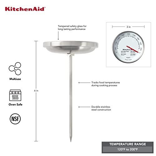 KitchenAid KQ902 Leavein, Oven/Grill safe Meat Thermometer