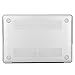 Mosiso Plastic Hard Case with Keyboard Cover with Screen Protector for MacBook Pro Retina 13 Inch, Light Silver