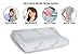 Cervical Contour Memory Foam Bamboo Pillow | Stay Cool Removable Cover By Bamboo By Relax Home Life (Queen)