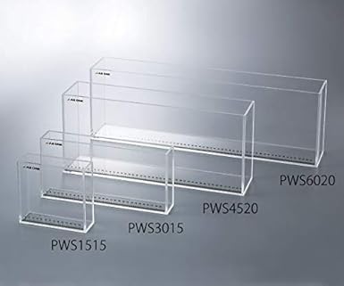 Amazon アズワン アクリル水槽 目盛付き 3 387 03 水槽 産業 研究開発用品 通販
