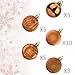 KI Store 34ct Bronze Christmas Ball Ornaments 1.57