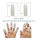 Jrery Thumb Protector Arthritis Finger Support Waterproof Fingertips Protector for Baseball Basketball Sport, Toe Protectors for Corns Remover Callus Cushion