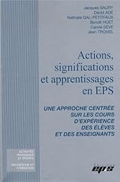 Actions, significations et apprentissages en EPS