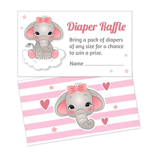 baby shower pink elephant ideas