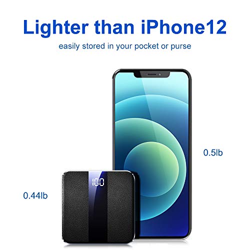 Bscame Power Bank 20.000 m Das kleinste und leichteste 10.000 mAh USB-C Externer Akku, ultrakompakte, High-Speed-Ladetechnologie, tragbares Ladegerät für iPhone, Samsung Galaxy und mehr