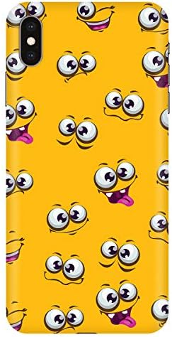 URBAN KOLOURS Designer Printed Hard Case Back Cover for Apple iPhone Xs Max (Funky Face Pattern)