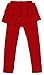 Simplicity Girls Stretchy Fleece Lined Footless Leggings with Ruffle Tutu Skirt