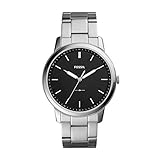 Fossil Men's The Minimalist Quartz Stainless Steel Dress Watch, Color: Silver-Tone (Model: FS5307)