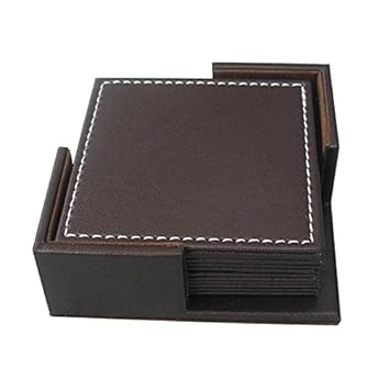 Artikle Leather Corporate Coasters Cup Holder