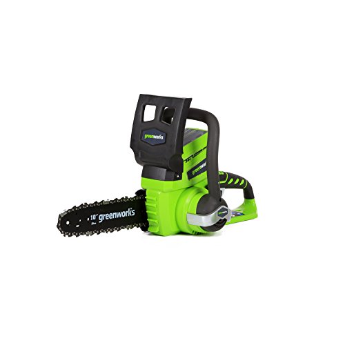 Greenworks 10-Inch 24V Cordless Chainsaw, Battery Not Included 2000102