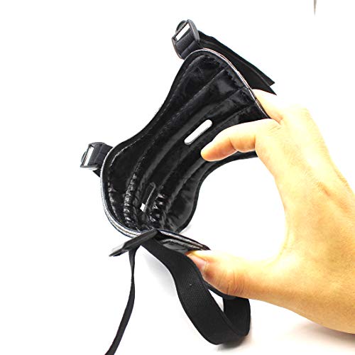 HRCHCG 8.7" Archery Armguard 3 Straps Arm Guard for Recurve Bow Compound Bow Traditional Bow American Hunting Bow Hunting Shooting Target Accessories
