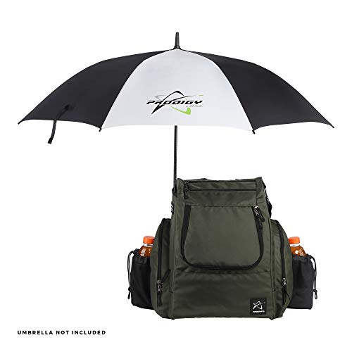 Prodigy Disc BP-2 Backpack - 2019 Model - Fits 25 Discs (Green/Black, No Rainfly)