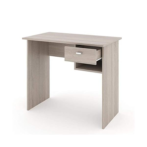Vicco Schreibtisch Colin, Arbeitstisch fÃ¼r das BÃ¼ro, Sonoma, 90 x 50 cm