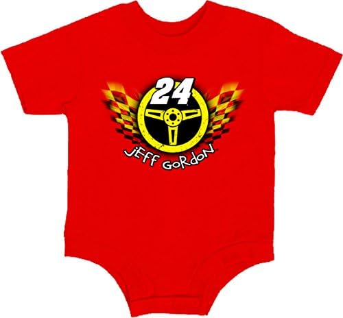 NASCAR Jeff Gordon #24 Infant Romper Onesie Toddler Body Suit