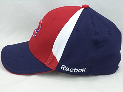 Montreal Canadiens Reebok NHL Blue Red Structured FlexFit OSFA Hat Cap