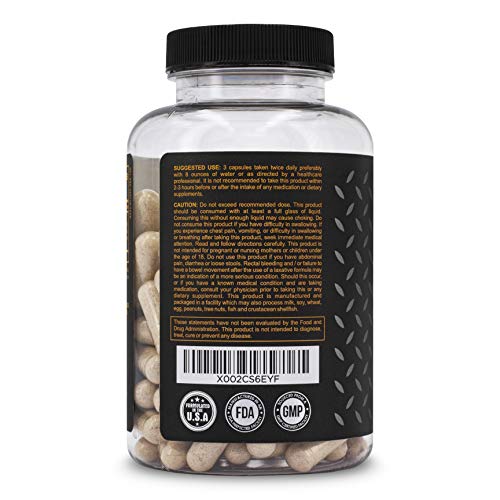 Steel Stool Fiber Supplement for Men with High Protein Diets All