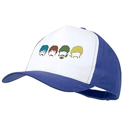 MERCHANDMANIA Casquette Groupe Musical Legendaire Mode Couleur Cap - Les Beatles, Paul McCartney, John Lennon, RIngo Starr, George Harrison