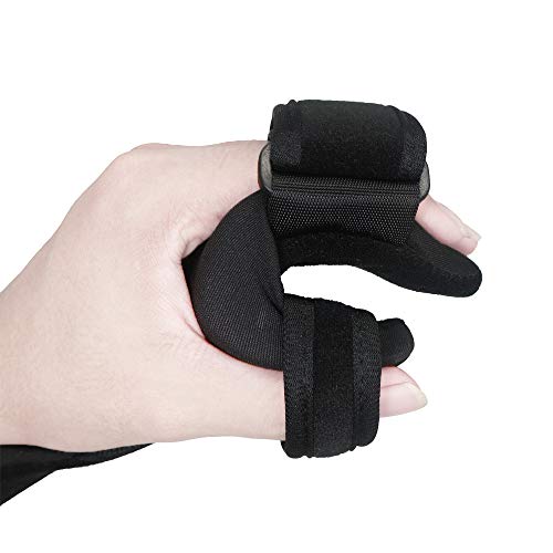 Function Resting Wrist Orthosis Night Hand Splint Support Immobilizer Finger Wrist Fracture Fixation Scaffold for Pain Tendinitis Sprain Fracture Arthritis Dislocation (Left) - Thumbnail 3