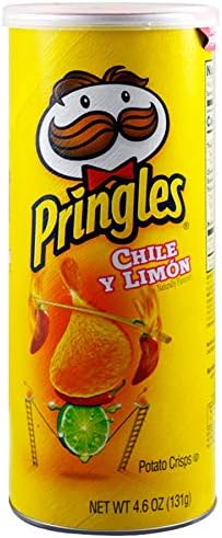 (Pack of 14) Pringles Chips Chile Limon 4.62oz