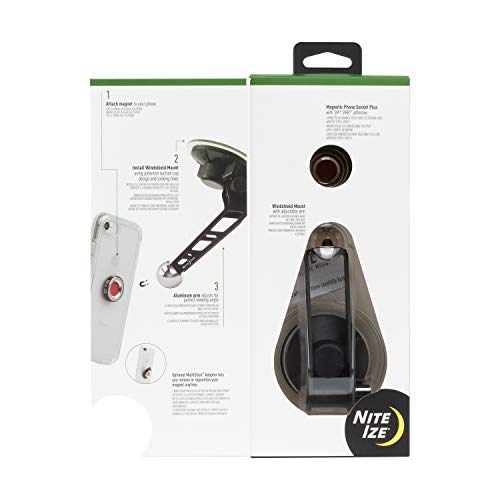 Nite Ize Steelie Windshield Mount Kit Plus Car Windshield