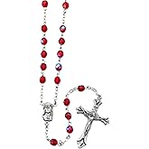Religious Chaplet Kit | Includes Prayer Card, Chaplet Beads, and Instructions | Catholic Prayer Devotionals | Great Gift for First Holy Communion and Confirmation (Chaplet of the Precious Blood)